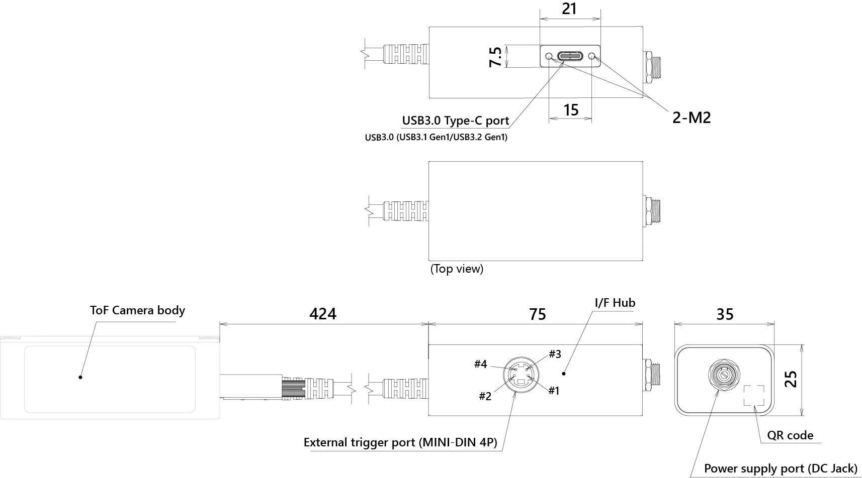 ToF Camera I/F Hub